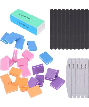 FOMIYES 2 Sets Sponge Nail Buffer Nail Polishing Block Manicurist Buffer Nail Sanding Files Nail Polisher File Fingernail File Nail Buffering Files Nails Tools Baby Sand Board Double Sided - Buy Online on GoSupps.com