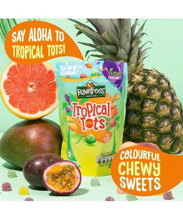 Rowntree's Tropical Tots Vegan Sweets 140g | Sharing Bag | Buy Online - Buy Online on GoSupps.com