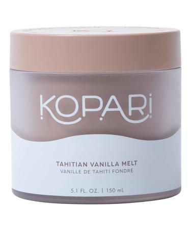 Kopari Tahitian Vanilla Coconut Melt - 100% Unrefined Coconut Oil Moisturizer for Body, Hair & Face | Vegan & Cruelty-Free | 5 Oz - Buy Online on GoSupps.com