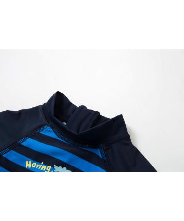 BONVERANO Baby Boys Long-Sleeve Swimsuit | UPF 50+ Sun Protection | Whale | 18-24 Months - Buy Online on GoSupps.com