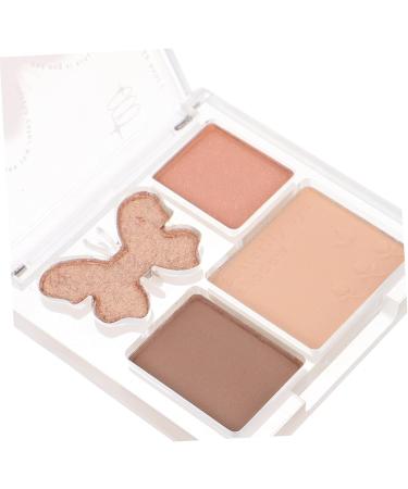 Baluue 3pcs Eyeshadow Palettes Pink Plastic Eye Makeup Plate Eye Shadow Palette Eye Shadow 6.50X6.50X1.00CMx3pcs Multix3pcs - Buy Online on GoSupps.com