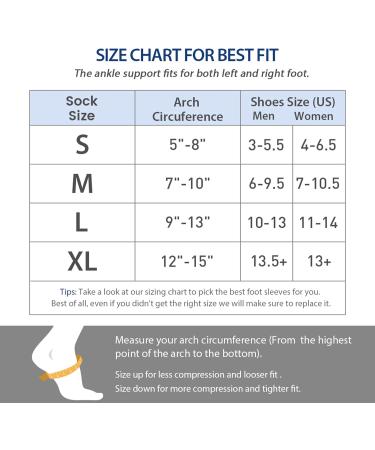 AVIDDA Plantar Fasciitis Support Socks - Compression Foot Sleeves for Pain Relief - Light Pink - Size S - 1 Pair - Buy Online on GoSupps.com