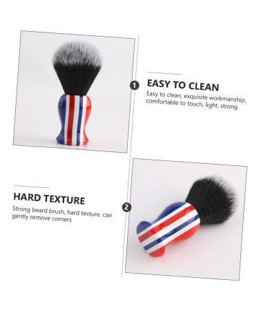 Soft Fur Shaving Brush for Men | Beard Grooming & Shaping Tool | Mustache & Facial Cleaning Brush - Buy Online on GoSupps.com