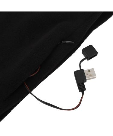 Heated Neck Wrap Scarf - Adjustable Temperature Portable Relief for Tiredness & Muscle Stiffness | Black Winter Comfort - Buy Online on GoSupps.com