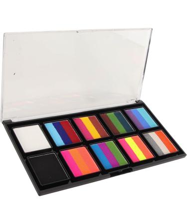  Haofy Haofy Body Paint Palette Water-Based Cream 10 Grids for Face and Body Painting at Parties and Performances - Buy Online on GoSupps.com