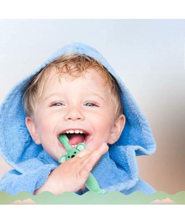 Zumaha Cute Koala Toothbrush for Toddlers | 3-Sided Silicone Design | Ideal for Ages 1-3 | Pack of 1 | Independent Packaging - Buy Online on GoSupps.com