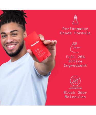 Duradry AM Deodorant & Antiperspirant - Prescription Strength Deodorant for Hyperhidrosis  Antiperspirant for Women & Men  Armpit Sweat Protection  Talc and Silicone-free - Clear Sky  2.3 Oz (Pack of 1) 2.3 Ounce (Pack of  - Buy Online on GoSupps.com