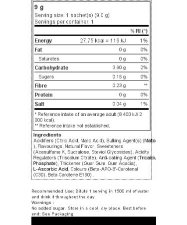  Bolero Bolero Powdered Drinks Classic 9 g sachet Mangue - Buy Online on GoSupps.com