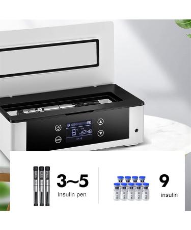 ZZBB Portable Medicine Reefer Mini Medicine Constant Temperature Refrigerato Portable Reefer Car Small Refrigerator Portable Insulin Cooler Refrigerated - Buy Online on GoSupps.com