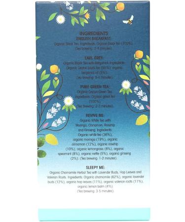 English Tea Shop Morning Noon & Nighters Tea Bag Sachets 20-Piece - Buy Online on GoSupps.com