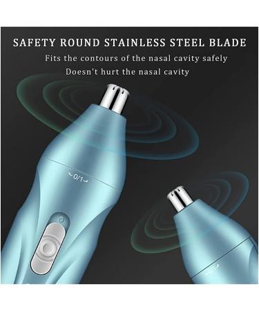 DRJKHL Ear and Nose Trimmer Hair Clipper Cordless Nose Trimmers for Man and Woman Portable Double Blade Trimming Tool with IPX7 - Buy Online on GoSupps.com