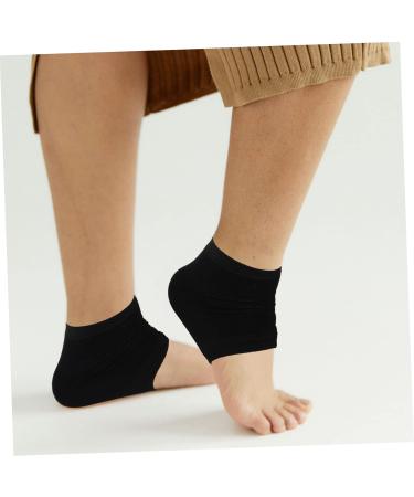 Mikinona 10 Pairs Silicone Heel Socks Toeless Socks Elastic Heel Socks Compact Heel Sleeve Portable Heel Socks Outdoor Foot Socks Breathable Heel Sleeves Outdoor Heel Socks Winter Supplies - Buy Online on GoSupps.com