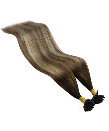 Youngsee Balayage Bonding Extensions | Real Hair U Tip Extensions 45cm | Keratin Fusion 50g #4/6/22 - Buy Online on GoSupps.com