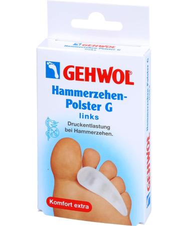 Buy GEHWOL Polymer Gel Hammer Toe Pad G - Left Foot | 1 Piece | Comfort & Relief for Hammer Toes | Fast International Shipping - Buy Online on GoSupps.com