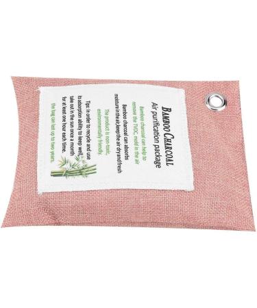 Haofy Bamboo Charcoal Air Purifying Bag - 8 Colors Activated Carbon Odor Eliminator for Home & Car (Ivory) - Buy Online on GoSupps.com