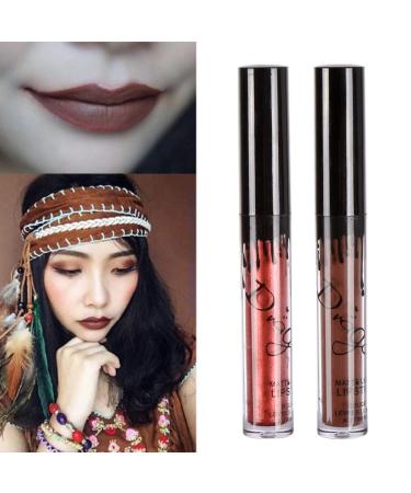 ROMANTIC BEAR 16 Colors Waterproof Matte Liquid Lipstick - Long Lasting Beauty Lip Gloss for All Skin Tones | International Shipping Available - Buy Online on GoSupps.com