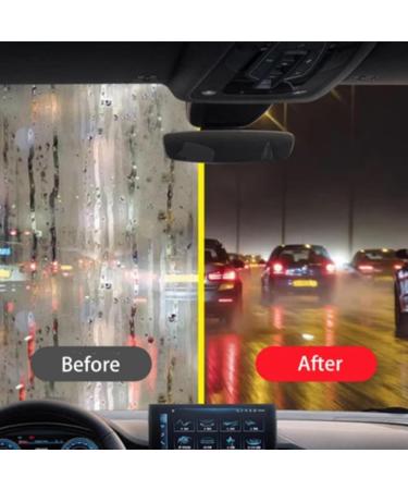 MYNOCK Gelmalls Glass Cleaner Automotive Oil Film Cleaning Brush Car Oil-Repellent Film For Car Windows Glass Glossy Cleaner Improves Clarity and Visibility (3 red) Red 3 - Buy Online on GoSupps.com