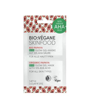 BIO:V GANE SKINFOOD Papaya AHA Glow Gel Mask 2x5ml