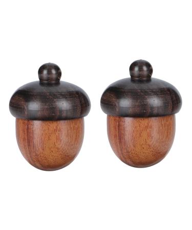 NUOBESTY 8 Pcs Simulation Acorn Pine Cone Miniature Pinecone Pin Cone Pendant Storage Rack Multifunction
