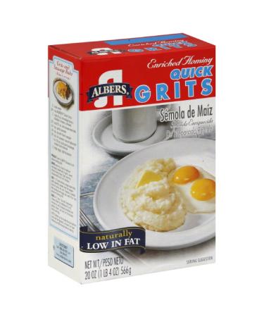 ALBERS GRITS QCK - Pack of 10 - 20 Oz.