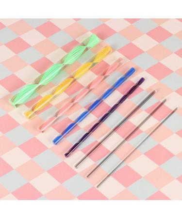 Buy Milist 8-Piece Dotting Rods Set - Dual-Ended Acrylic Twist Sticks for Nail Art Mandala & Coloring | International Shipping Available - Buy Online on GoSupps.com