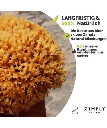 ZIMPLY NATURAL Sea Sponge Complex - 100% Euspongia officinalis Plant Product - Natural Soft 30 ml - Buy Online on GoSupps.com