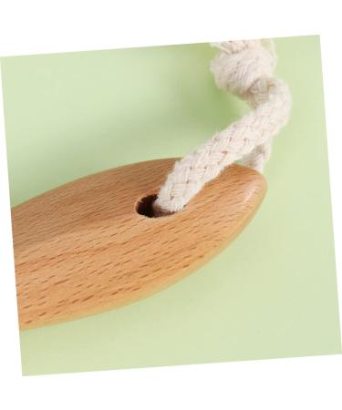 Didiseaon 1pc Skin Cleaning Scrub Brush Cleansing Brush Soft Bristle Brush Skin Cleanser Long Handle Facial Brush Cleaning Brush Facial Exfoliation Brush Wooden Beech The Face - Buy Online on GoSupps.com