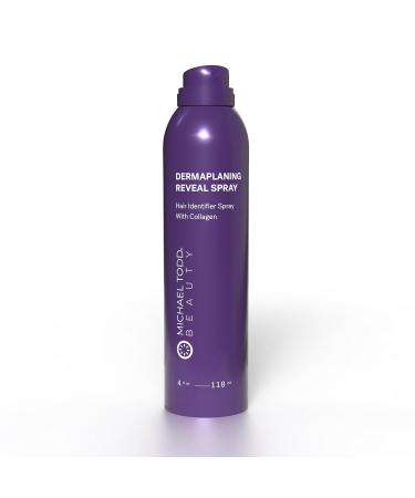 Michael Todd Beauty - Sonicsmooth Hair Identifier Spray - Radiance Reveal Mist - For Face Shaving & Dermaplaning - Highlights Peach Fuzz -Collagen-Infused - Nourish & Smooth Skin -All Skin Types -4oz - Buy Online on GoSupps.com