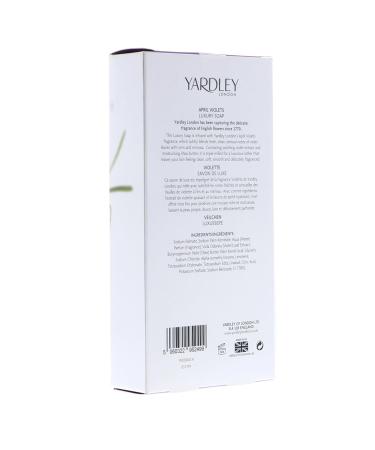 Yardley of London April Violets Perfumed Soap for Women - 3.5 oz | Luxury Fragrance for International Shipping - Buy Online on GoSupps.com