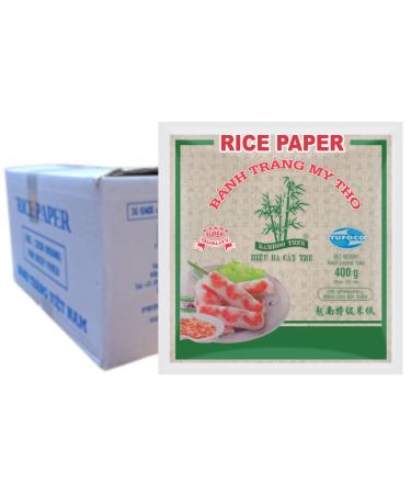 TUFOCO BAMBOO TREE Vietnamese Rice Paper. 22x22 cm. 340 g - Buy Online on GoSupps.com