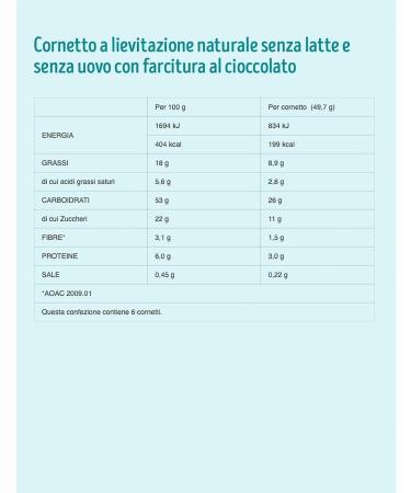  Italian Gourmet E.R. Misura Privolat Cornetti Cioccolato Privolat Lot de 6 croissants au chocolat sans lait ni ufs 298 g + polpa italien Gourmet 400 g - Buy Online on GoSupps.com