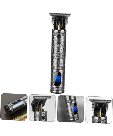 Beatifufu 1 Set Oil Head Hair Clipper Haircut Kit Cordless Hair Clippers for Men Trim Hair Clippers for Men Cordless Electric Razor Practical Clipper Household Hair Clipper LCD Display Metal - Buy Online on GoSupps.com