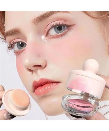Creamy Blush Putty with Powder Puff 3 in 1 Blush Mud Multi-purpose Blush Putty with Powder Puff Putty Cream Blush Blush Putty with Powder Puff Soft Creamy Blush Putty (B 1PCS) B 1 g (Pack of 1) - Buy Online on GoSupps.com