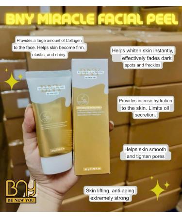 BNY Miracle Facial Peel 1.76 fl oz Mat Na Peel Da Sinh Hoc - Buy Online on GoSupps.com