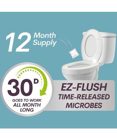 Dr. Connie's Septic Treatment Septic Tank Homes RV Campers 12 month supply - Buy Online on GoSupps.com