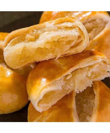 Chinese Specialty Wife Cookie Wife Cakes Instant Breakfast Bread Crispy pastry Traditional Dim Sum Biscuits Chinese Special Snack Food Rice cake Delicious leisure snacks Dessert (10pack) - Buy Online on GoSupps.com