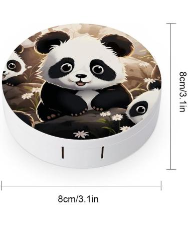 Buy Cute Panda Contact Lens Case - Travel-Friendly Lens Care Box | Shop Now - Buy Online on GoSupps.com