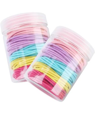 minkissy 6 Boxes Elastic Stretch Ponytail Holders Hair Ties for Women Hair Elastics Hair Bands Ponytail Ropes for Girls Seamless Hair Bands Hair Ties Bands Rope No Contact Women's - Buy Online on GoSupps.com