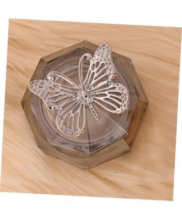 Beavorty Crystal Glass Nail Liquid Holder Dappen Dish Nail Liquid Manicure Nail Dish Manicure Cup Nail Dish Cups Dappen Dish for Acrylic Nails Nail Cups Saucer Cup Zinc Alloy With Cover - Buy Online on GoSupps.com