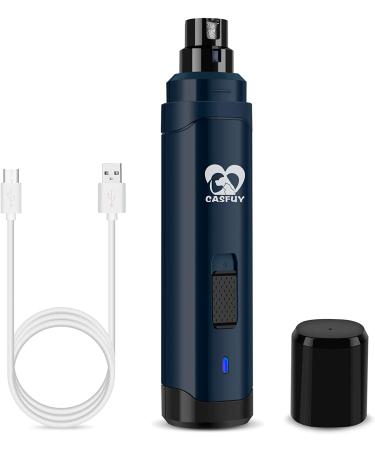 Casfuy Dog Nail Grinder - 2-Speed Rechargeable Nail Trimmer for Small, Medium, & Large Pets - Buy Online on GoSupps.com