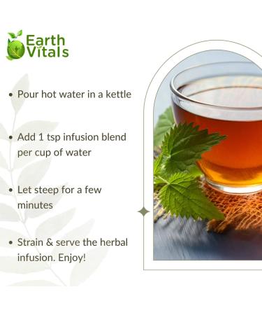 Earth Vitals Detox Tea: Herbal Infusion with Traditional Ayurvedic Herbs | Raw Superfood - Buy Online on GoSupps.com