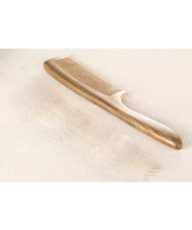 Comb Sandalwood Comb Massage Comb Horns Wooden Comb for Curly Hair Detangling No Static Handmade Plump Logs wooden comb - Buy Online on GoSupps.com