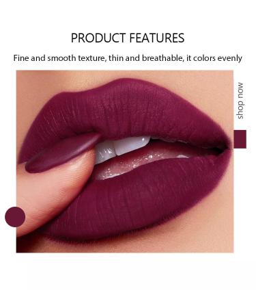 Shop Skull Style Matte Lipstick - Waterproof Long Lasting Pigmented Lip Gloss for Halloween & Daily Makeup - Buy Online on GoSupps.com