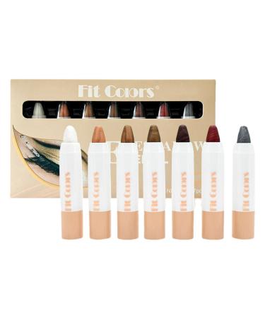 5 Eyeshadow Sticks for Eyes | Waterproof Eyeshadow Stick | 7 Colors Gradient Makeup Eye Shadow Lazy Eyeshadow Makeup 5 Pcs 7pcs