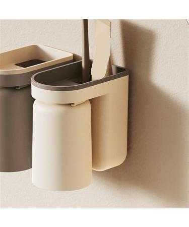 DIGJOBK Toothbrush Cup & Holder - Stylish Wash Cup & Storage Rack for Toothbrushes | International Shipping Available - Buy Online on GoSupps.com