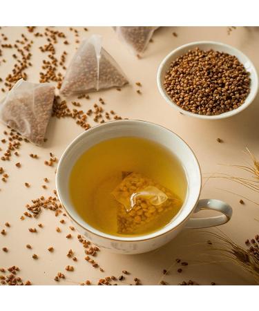 TEARELAE Himalayan Tartary Buckwheat Tea Bags 6.35oz (180g) - Caffeine Free, Roasted Nuts Aroma - Non-GMO Buckwheat Tea - Buy Online on GoSupps.com