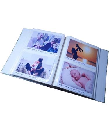 TOTOCAN 4x6 Photo Album Pack of 2 - Holds 400 Photos - Family, Travel, Baby Album - Flower and Deer Design - Buy Online on GoSupps.com