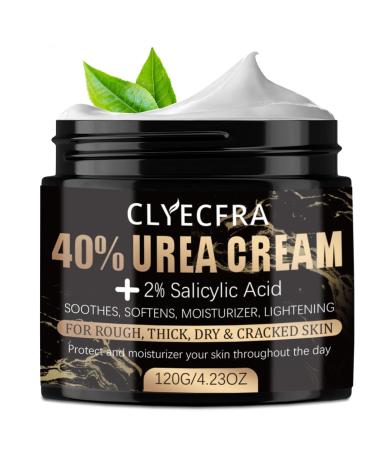 Urea Cream Urea Cream 40 Percent for Feet+2% Salicylic Acid for Rough Thick Dry&Cracked Skin Urea Cream for Feet Helps to Moisturizer Soften&Smoothes the Skin Daily Skin Care Cream for Whole Body
