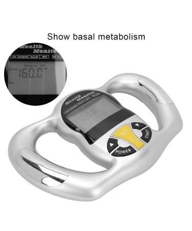 Digital Body Fat Analyzer - Handheld Tester for Calorie BMI Measurement and Weight Loss Monitor with LCD Screen - Buy Online on GoSupps.com