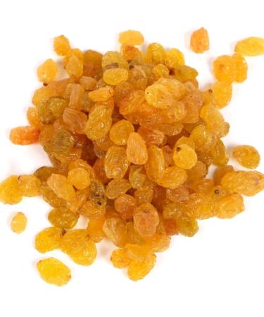 Golden Medium Raisins 1Kg | whole bleached South African Thompson Seedless grapes | Perfect For Baking Cooking or Snacking